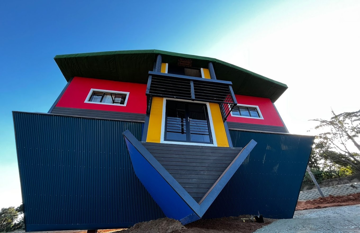 Upside Down House Melville